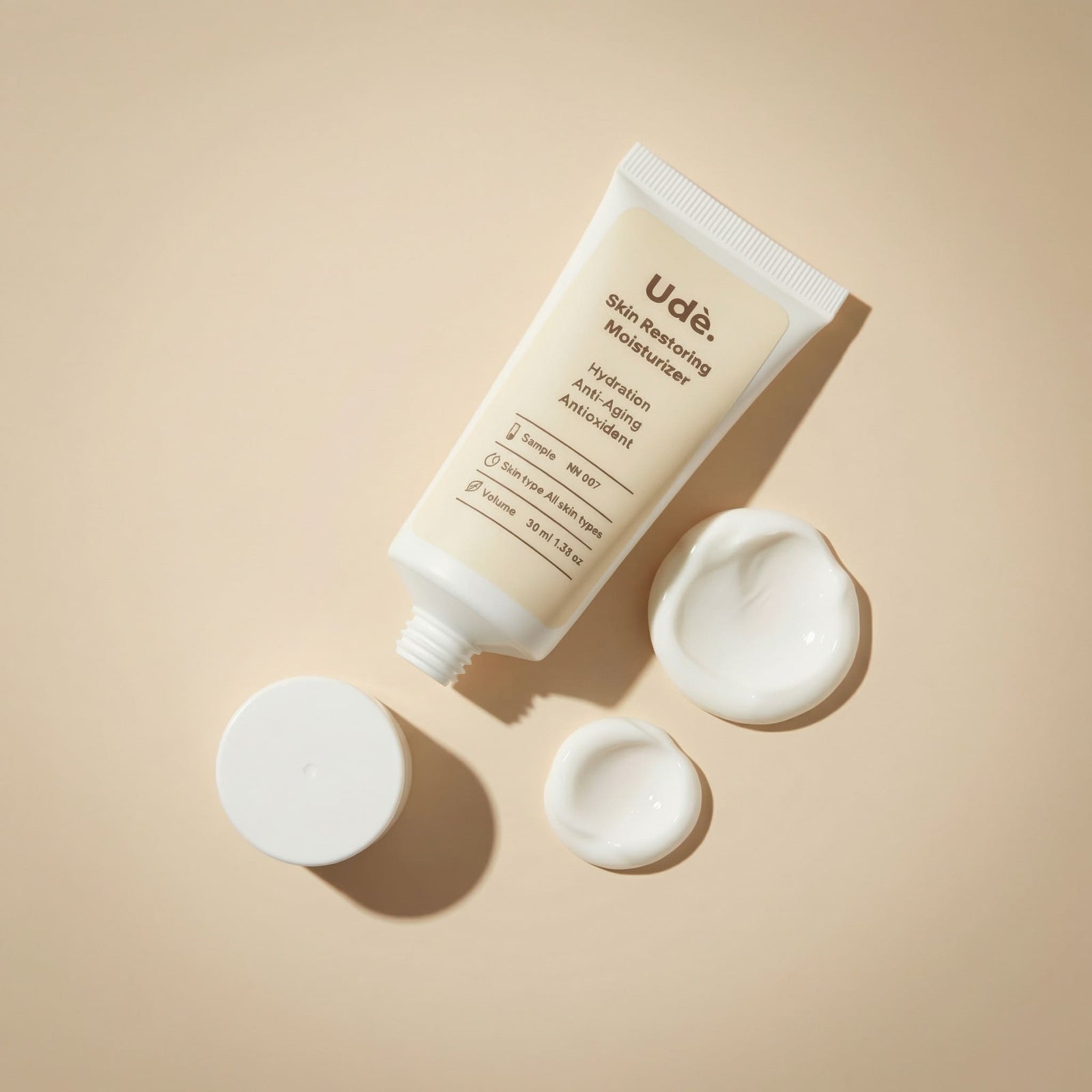 Ude Moisturizer voor alle huidtypen, intens hydraterende gezichtscrème