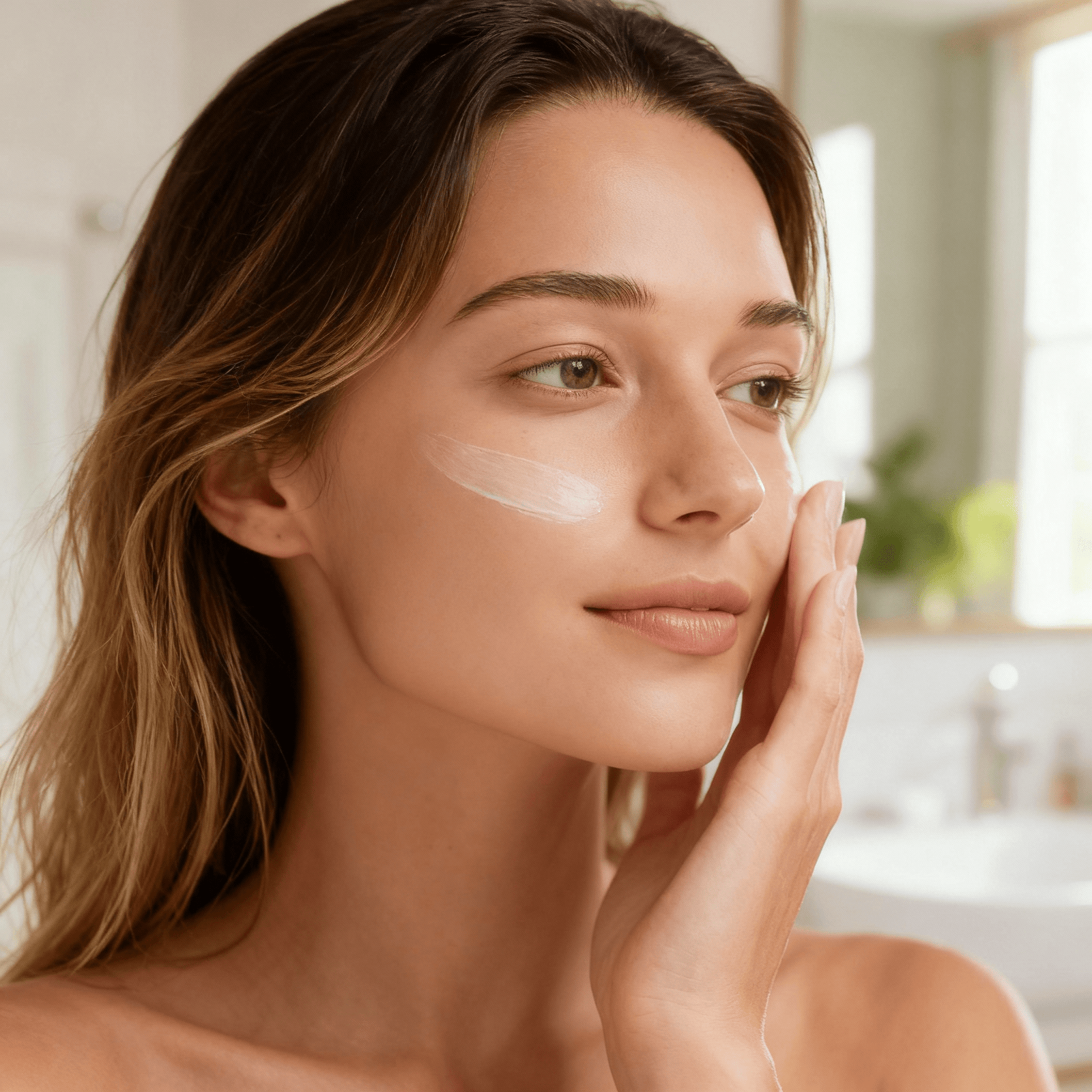 Dagelijkse SPF/zonnebescherming voor huidbescherming in ochtendroutine