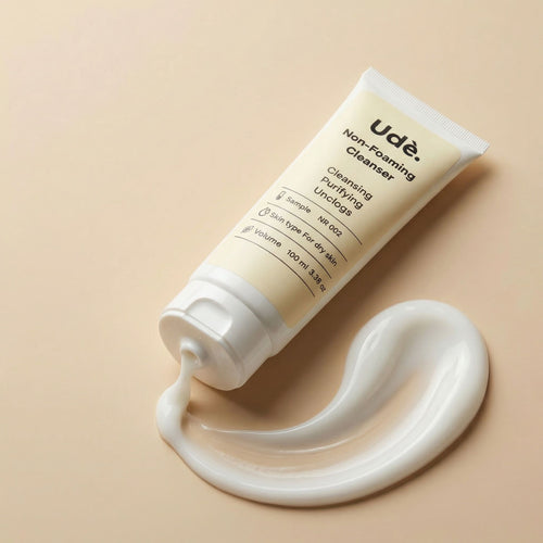 Ude non-foaming cleanser, milde gezichtsreiniger voor de droge huid
