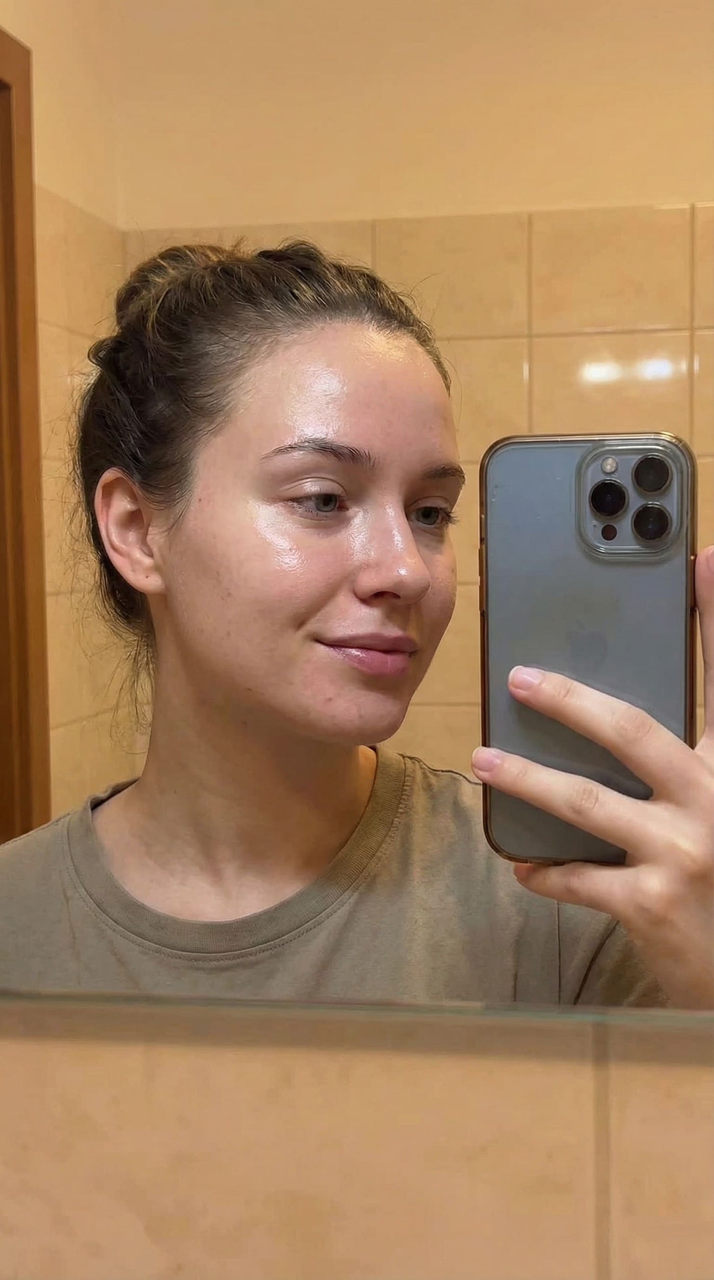 After foto